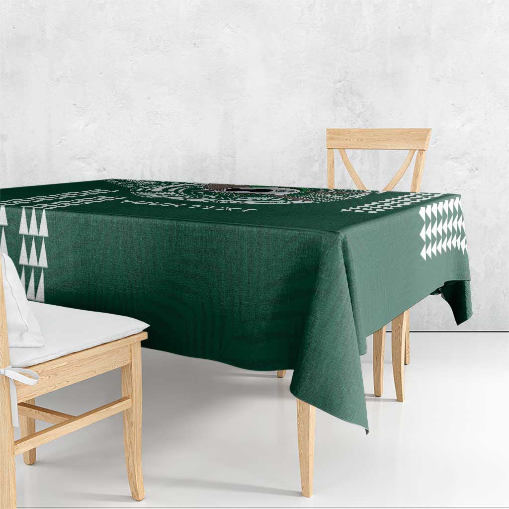 Hawaii Rainbow Warriors Personalized Tablecloth Kakau Ikaika Laau Pama LT7 - Polynesian Pride