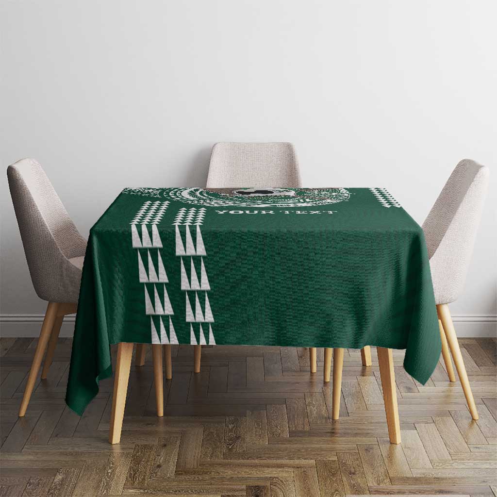 Hawaii Rainbow Warriors Personalized Tablecloth Kakau Ikaika Laau Pama LT7 - Polynesian Pride
