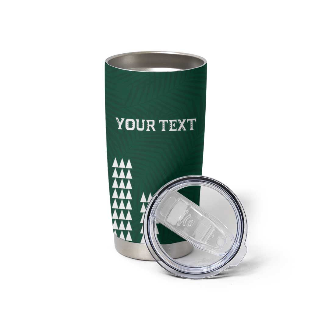 Hawaii Rainbow Warriors Personalized Tumbler Cup Kakau Ikakai Laau Pama LT7 - Polynesian Pride