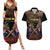 Australia - New Zealand ANZAC Couples Matching Summer Maxi Dress and Hawaiian Shirt Gallipoli ANZAC Cove Landing