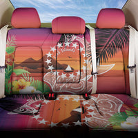 Kia Orana Cook Islands Back Car Seat Cover Sunset Dream LT7 One Size Art - Polynesian Pride