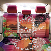 Kia Orana Cook Islands Back Car Seat Cover Sunset Dream LT7 - Polynesian Pride