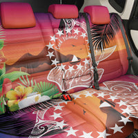 Kia Orana Cook Islands Back Car Seat Cover Sunset Dream LT7 - Polynesian Pride