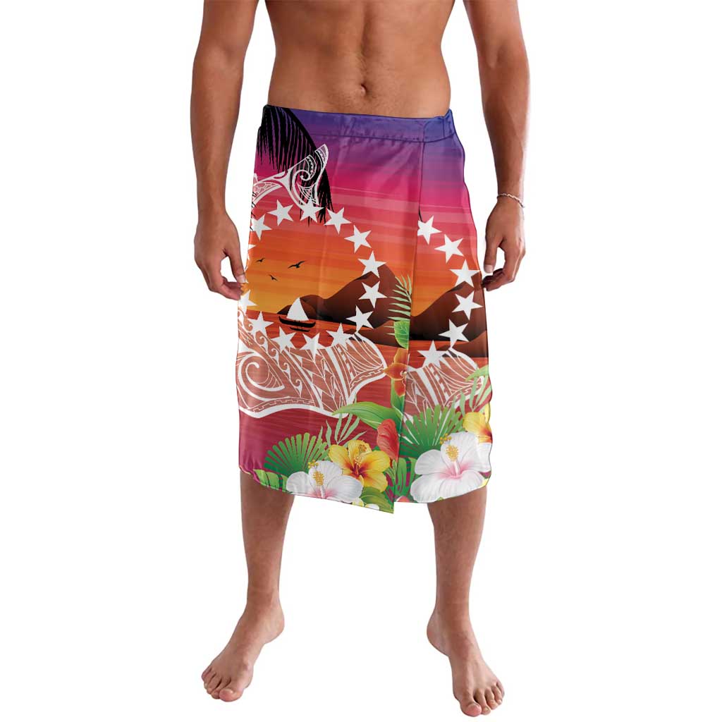 Kia Orana Cook Islands Lavalava Sunset Dream LT7 Art - Polynesian Pride