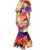 Kia Orana Cook Islands Mermaid Dress Sunset Dream