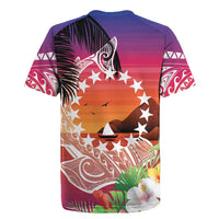 Kia Orana Cook Islands Rugby Jersey Sunset Dream LT7 - Polynesian Pride