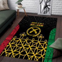 Vanuatu Indipendens Dei Area Rug Tribal Sand Drawing LT7 Colorful - Polynesian Pride