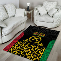 Vanuatu Indipendens Dei Area Rug Tribal Sand Drawing LT7 - Polynesian Pride