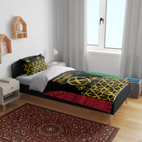Vanuatu Indipendens Dei Bedding Set Tribal Sand Drawing LT7 - Polynesian Pride