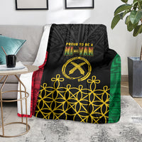 Vanuatu Indipendens Dei Blanket Tribal Sand Drawing LT7 - Polynesian Pride