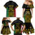 Vanuatu Indipendens Dei Family Matching Mermaid Dress and Hawaiian Shirt Tribal Sand Drawing