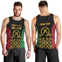 Vanuatu Indipendens Dei Men Tank Top Tribal Sand Drawing LT7 - Polynesian Pride