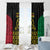 Vanuatu Indipendens Dei Window Curtain Tribal Sand Drawing