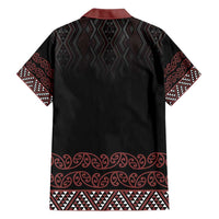 Maori Taniko Patterns Hawaiian Shirt Brown Niho Taniwha Mix Paatiki Motifs LT7 - Polynesian Pride