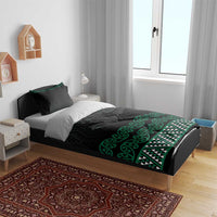 Maori Taniko Patterns Bedding Set Pounamu Niho Taniwha Mix Paatiki Motifs LT7 - Polynesian Pride
