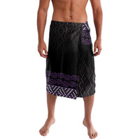 Maori Taniko Patterns Lavalava Purple Niho Taniwha Mix Paatiki Motifs LT7 Purple - Polynesian Pride