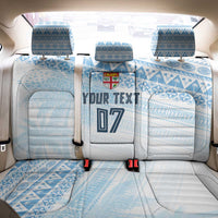 Fiji Rugby Custom Kaiviti Masi Back Car Seat Cover Turquoise LT7 - Polynesian Pride