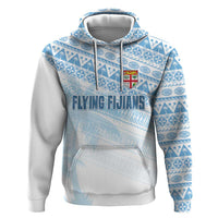 Fiji Rugby Custom Kaiviti Masi Zip Hoodie Turquoise LT7 Pullover Hoodie Turquoise - Polynesian Pride