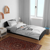 Fiji Rugby Custom Kaiviti Masi Bedding Set Black LT7 - Polynesian Pride