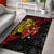 Papua New Guinea 49th Independence Day Area Rug Motuan Revareva Bird-of-Paradise