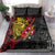 Papua New Guinea 49th Independence Day Bedding Set Motuan Revareva Bird-of-Paradise