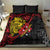 Papua New Guinea 49th Independence Day Bedding Set Motuan Revareva Bird-of-Paradise