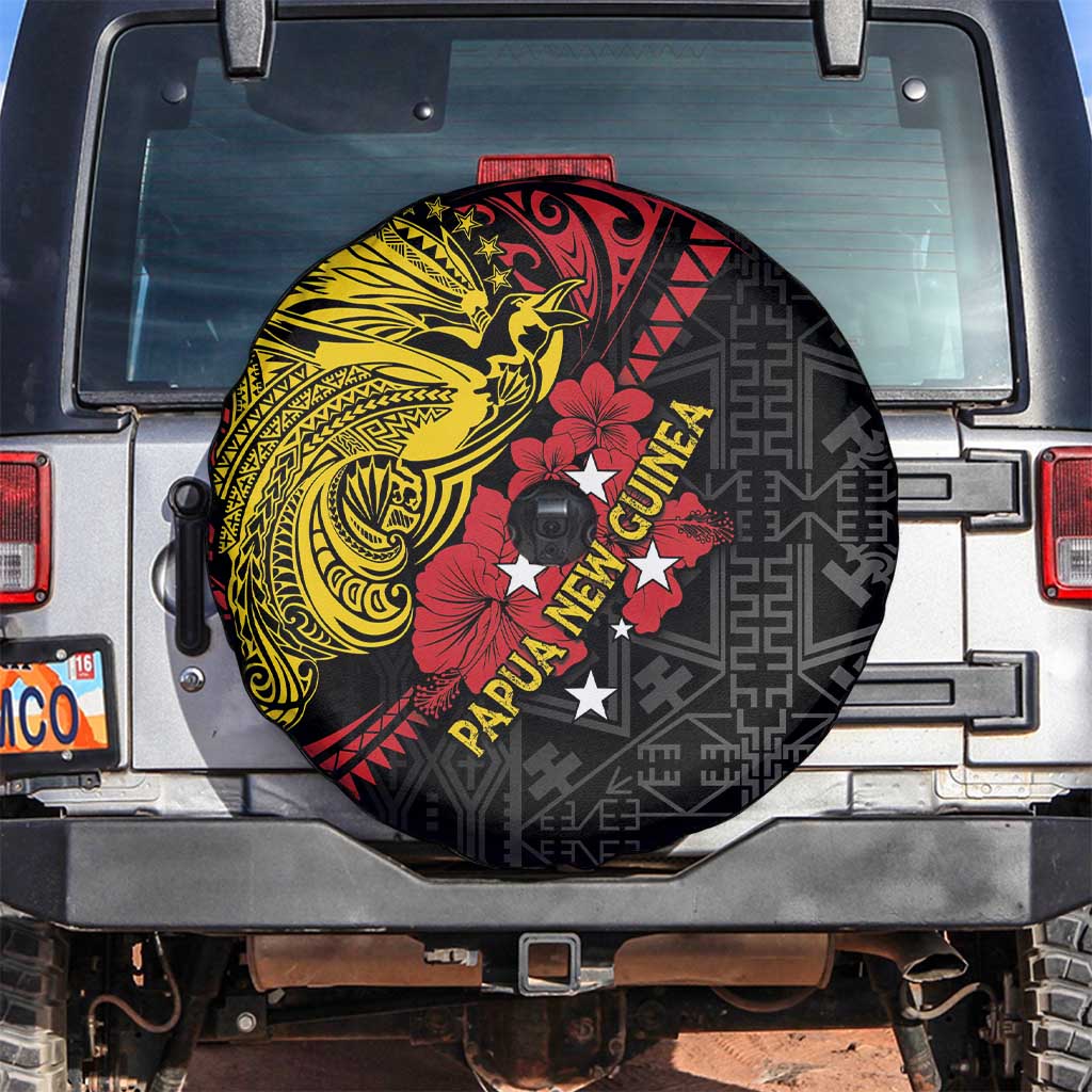 Papua New Guinea 49th Independence Day Spare Tire Cover Motuan Revareva Bird-of-Paradise