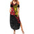 Papua New Guinea 49th Independence Day Summer Maxi Dress Motuan Revareva Bird-of-Paradise