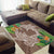 Polynesia Area Rug Sharks Duo Tropical Brown