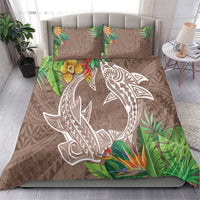 Polynesia Bedding Set Sharks Duo Tropical Brown LT7 - Polynesian Pride