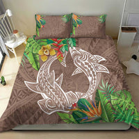 Polynesia Bedding Set Sharks Duo Tropical Brown LT7 - Polynesian Pride