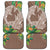 Polynesia Car Mats Sharks Duo Tropical Brown