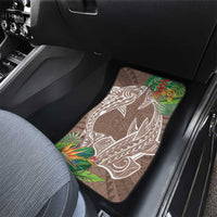 Polynesia Car Mats Sharks Duo Tropical Brown LT7 - Polynesian Pride