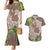 Polynesia Couples Matching Mermaid Dress and Hawaiian Shirt Sharks Duo Tropical Brown