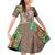 Polynesia Family Matching Off Shoulder Short Dress and Hawaiian Shirt Sharks Duo Tropical Brown