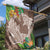 Polynesia Garden Flag Sharks Duo Tropical Brown