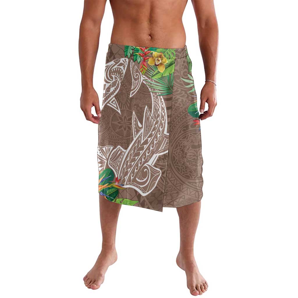 Polynesia Lavalava Sharks Duo Tropical Brown