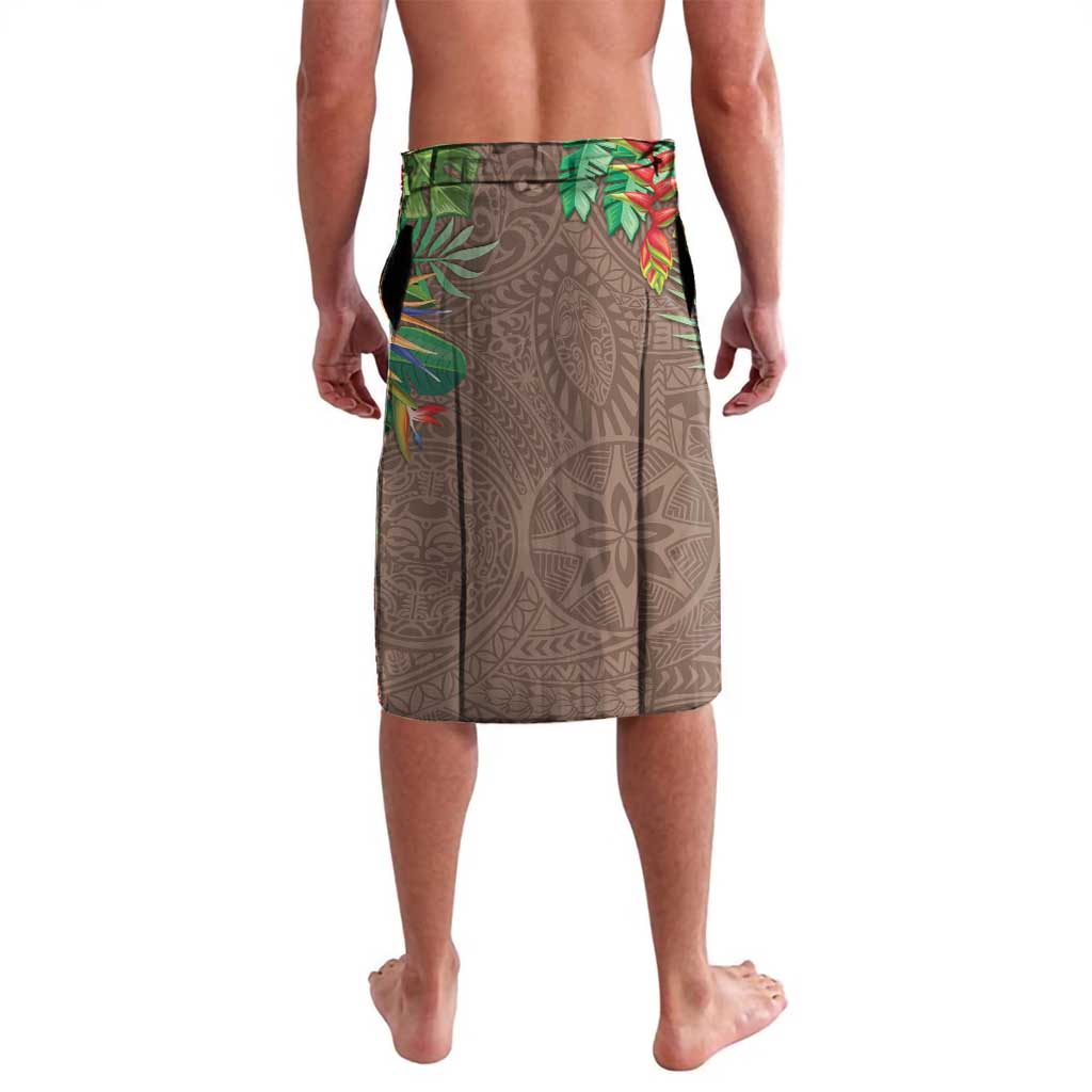 Polynesia Lavalava Sharks Duo Tropical Brown LT7 - Polynesian Pride