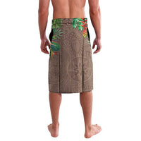 Polynesia Lavalava Sharks Duo Tropical Brown LT7 - Polynesian Pride