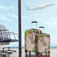 Polynesia Luggage Cover Sharks Duo Tropical Brown LT7 - Polynesian Pride
