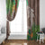 Polynesia Window Curtain Sharks Duo Tropical Brown