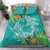 Polynesia Bedding Set Sharks Duo Tropical Teal