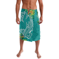 Polynesia Lavalava Sharks Duo Tropical Teal LT7 Teal - Polynesian Pride