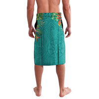 Polynesia Lavalava Sharks Duo Tropical Teal LT7 - Polynesian Pride