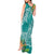 Polynesia Tank Maxi Dress Sharks Duo Tropical Teal