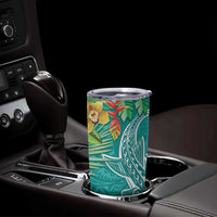 Polynesia Tumbler Cup Sharks Duo Tropical Teal LT7 - Polynesian Pride