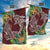 Polynesia Garden Flag Sharks Duo Tropical Oxblood