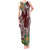 Polynesia Tank Maxi Dress Sharks Duo Tropical Oxblood