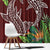 Polynesia Window Curtain Sharks Duo Tropical Oxblood