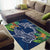 Polynesia Area Rug Sharks Duo Tropical Navy